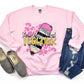 Elementary School Teacher Pencil With Leopard Background -DTF