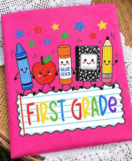 School Supply Grades 9” (ALL GRADES in DROPDOWN) - DTF DEAL
