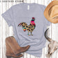 Faux Sequin Leopard And Serape Chicken - DTF
