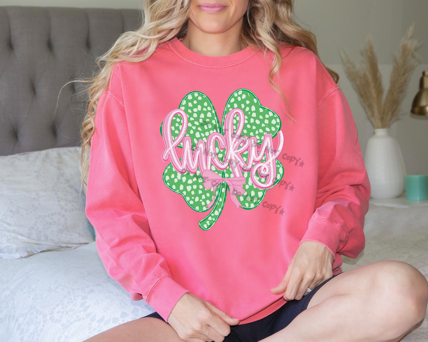 Lucky dotted clover-DTF&UV