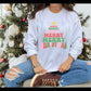 Merry Christmas Stacked Tree - DTF