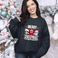 Merry Creepmas With Stars Wht - DTF