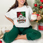 Christmas Junkie Buffalo Plaid And Leopard - DTF