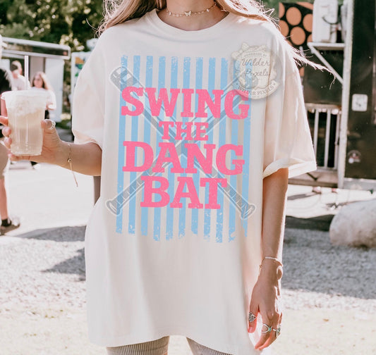 Swing the dang bat-DTF&UV