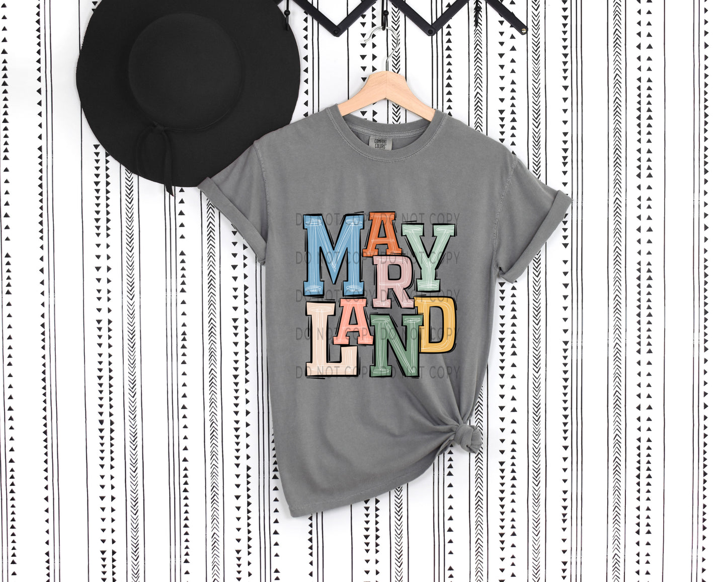 Boho States Maryland - DTF