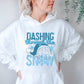 Dashing through the snow-DTF