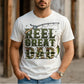 Reel Great Dad camo with pole- DTF