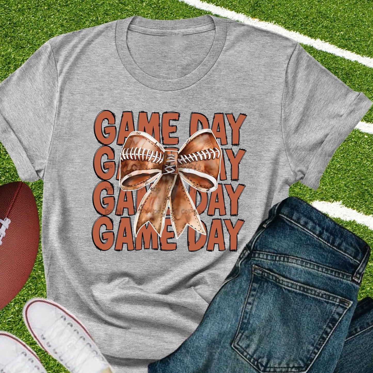 Game day with bow-DTF