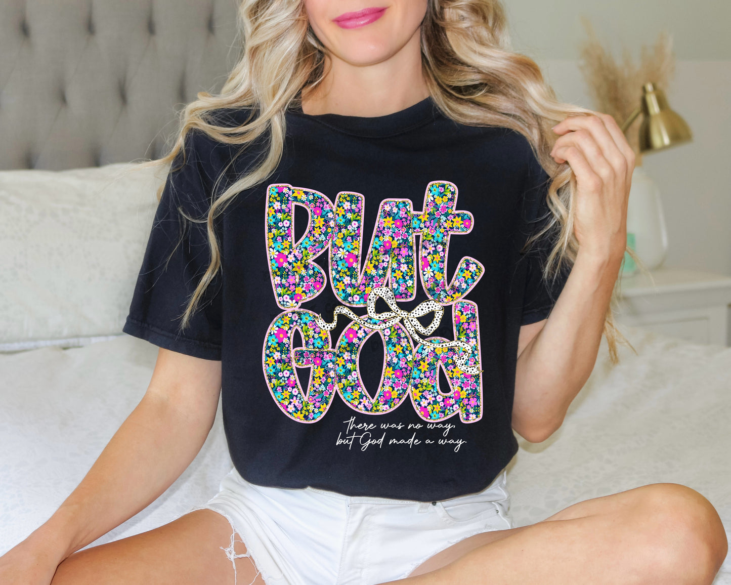 But God floral- DTF