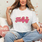 Wifey Hearts Faux Chenille DTF