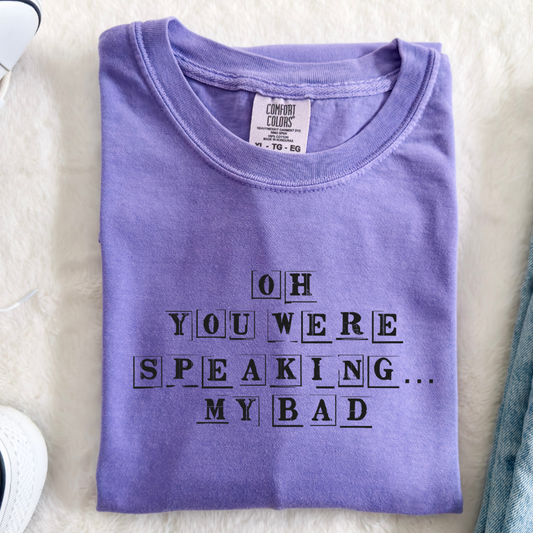 Oh you're speaking my bad- DTF&UV