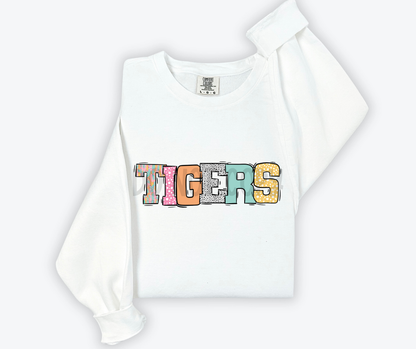 Pastel Stroke Varsity Mascots (ALL Mascots in this listing Dropdown)-DTF
