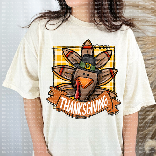 THANKSGIVING TURKEY-dtf