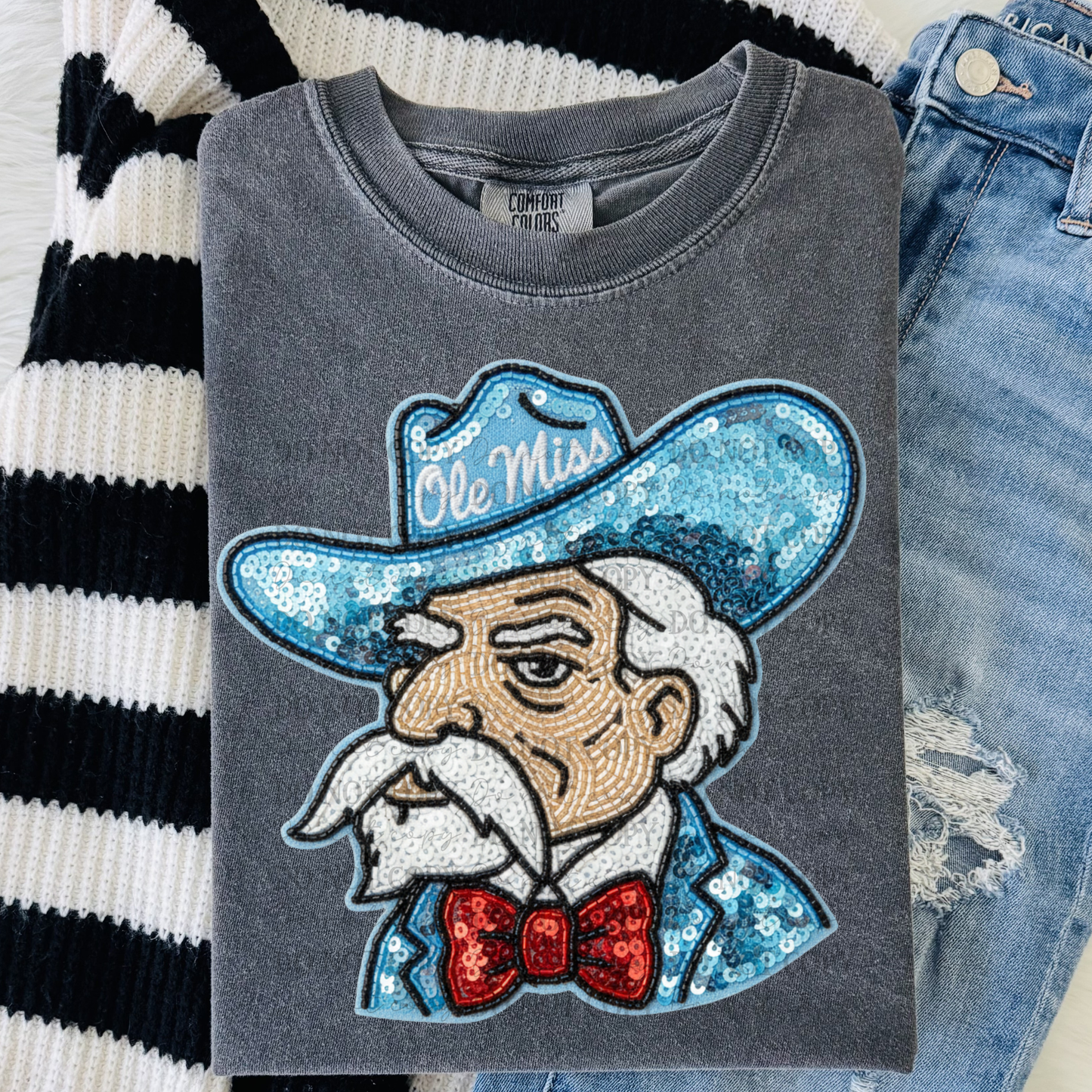 Faux Sequin Mascots(dropdown)- DTF&UV