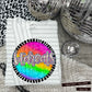 Rainbow Splatter Rounds(Dropdown)- DTF&UV