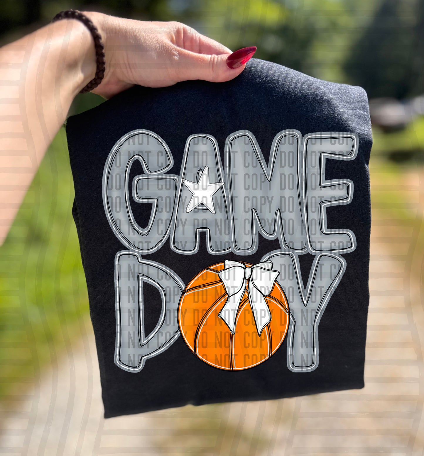 Game day Basketball (DROPDOWN Colors)-DTF&UV
