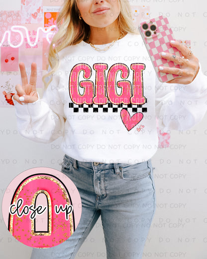 Sweet Pink Names(all in dropdown)-DTF