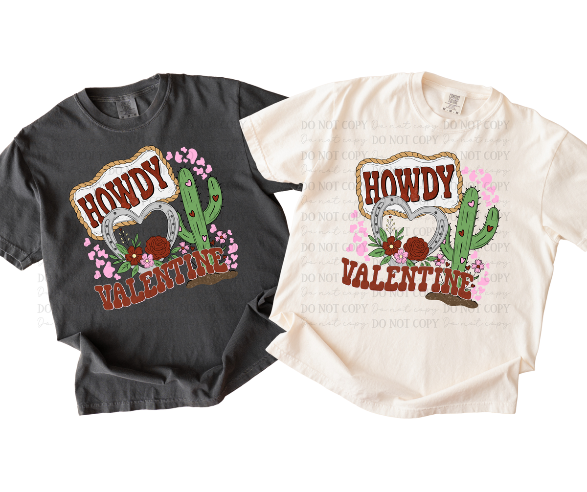 HOWDY VALENTINE-DTF&UV