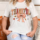 Thankful fall patterns with leopard bow-DTF