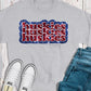 Huskies stacked sequin-DTF