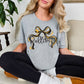 Ribbon Sports Bow Custom -DTF or UV