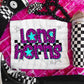 Pink Leopard Neon Mascots (dropdown)-DTF&UV