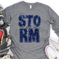 Storm stacked sequin -DTF