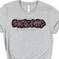 Mystic falls black red sequin-DTF