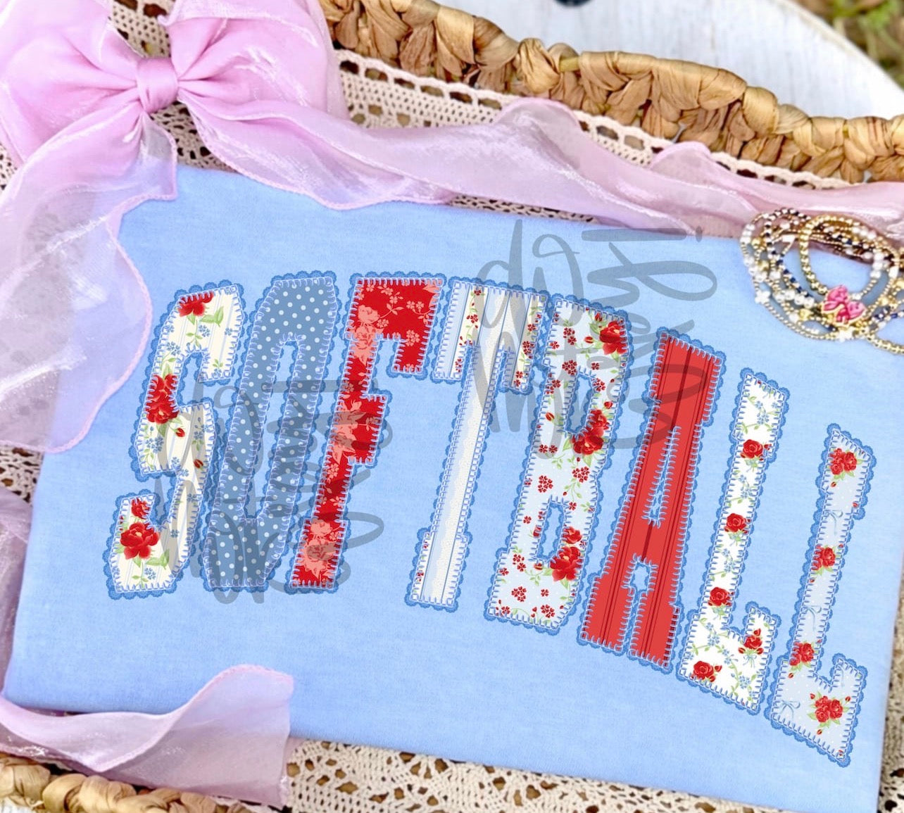 Softball lace -DTF&UV