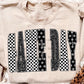Game Day checkered with stars-DTF&UV