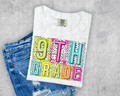 9th grade neon boxy-DTF