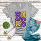 Bucs Purple and Yellow Gold - DTF