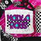 Pink Leopard Neon Mascots (dropdown)-DTF&UV