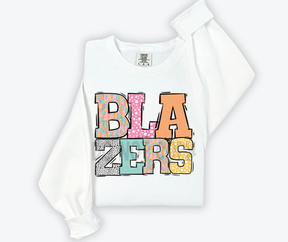 Pastel Stroke Varsity Mascots (ALL Mascots in this listing Dropdown)-DTF