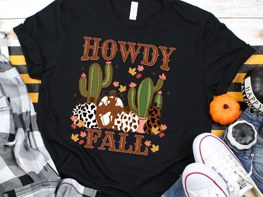 Howdy fall leopard pumpkins-DTF