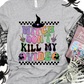 Witch vibes checker-DTF