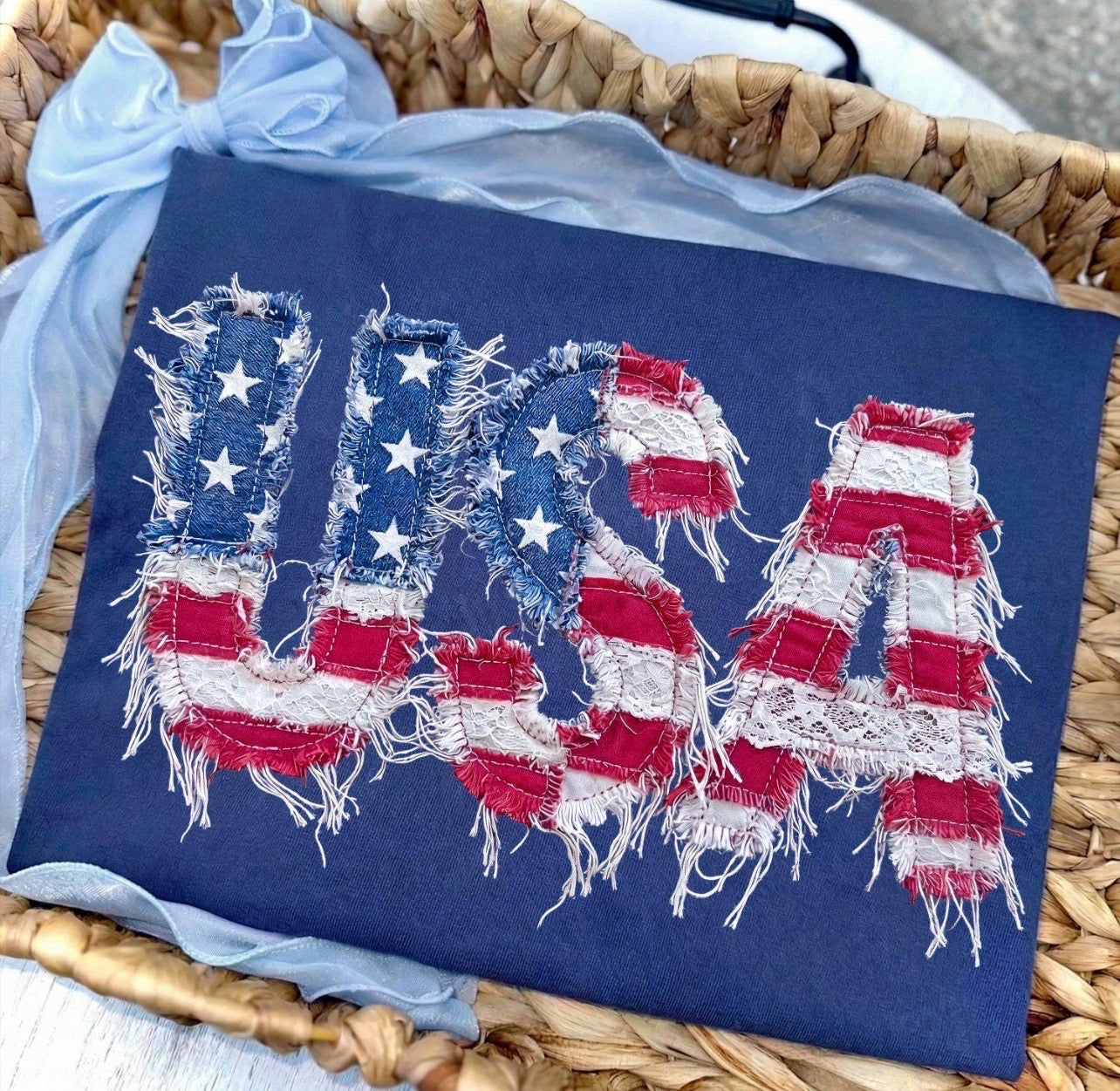 USA frayed-DTF&UV