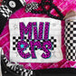 Pink Leopard Neon Mascots (dropdown)-DTF&UV