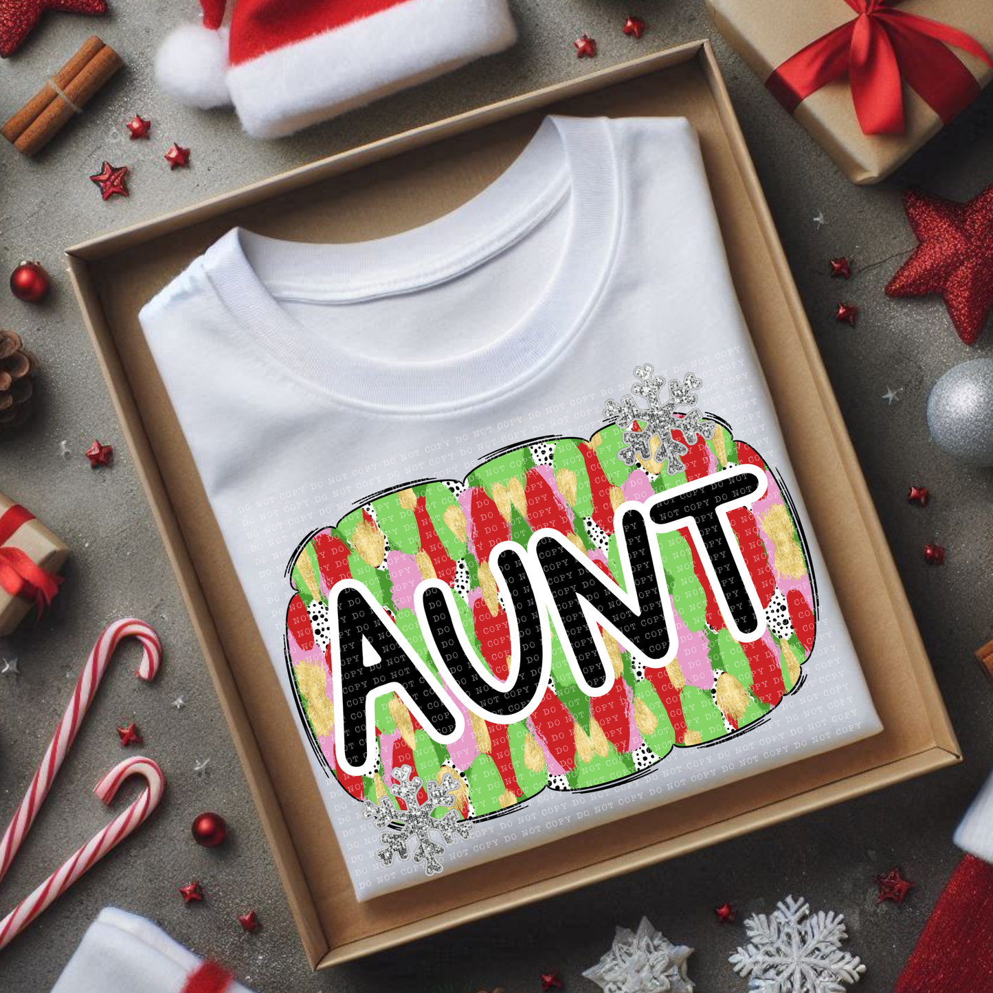 Christmas Paint Names(ALL NAMES IN THIS LISTING- DROPDOWN)-DTF