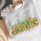 Lucky Auntie Faux Embroidery DTF