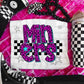 Pink Leopard Neon Mascots (dropdown)-DTF&UV