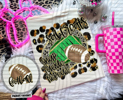 Snap Tackle Repeat Mascot (Includes front and back) (Dropdown)- DTF&UV