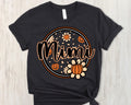 Pumpkin name circle Mimi-DTF