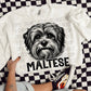 Maltese Portrait - DTF