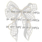 Spirit Bows CUSTOM -DTF&UV