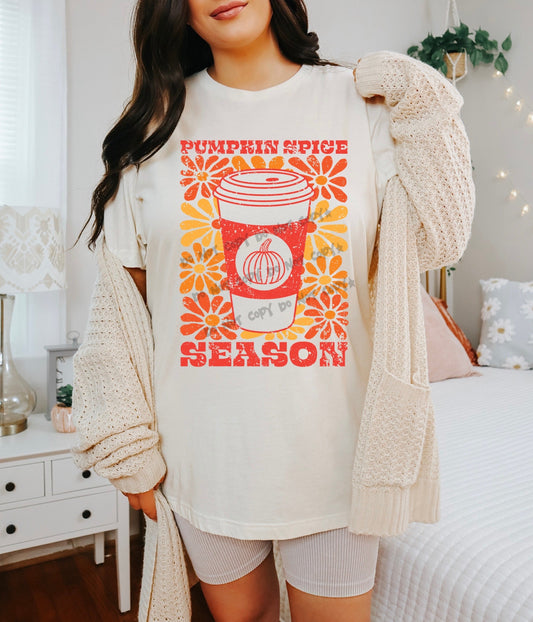 Retro Pumpkin spice season-DTF