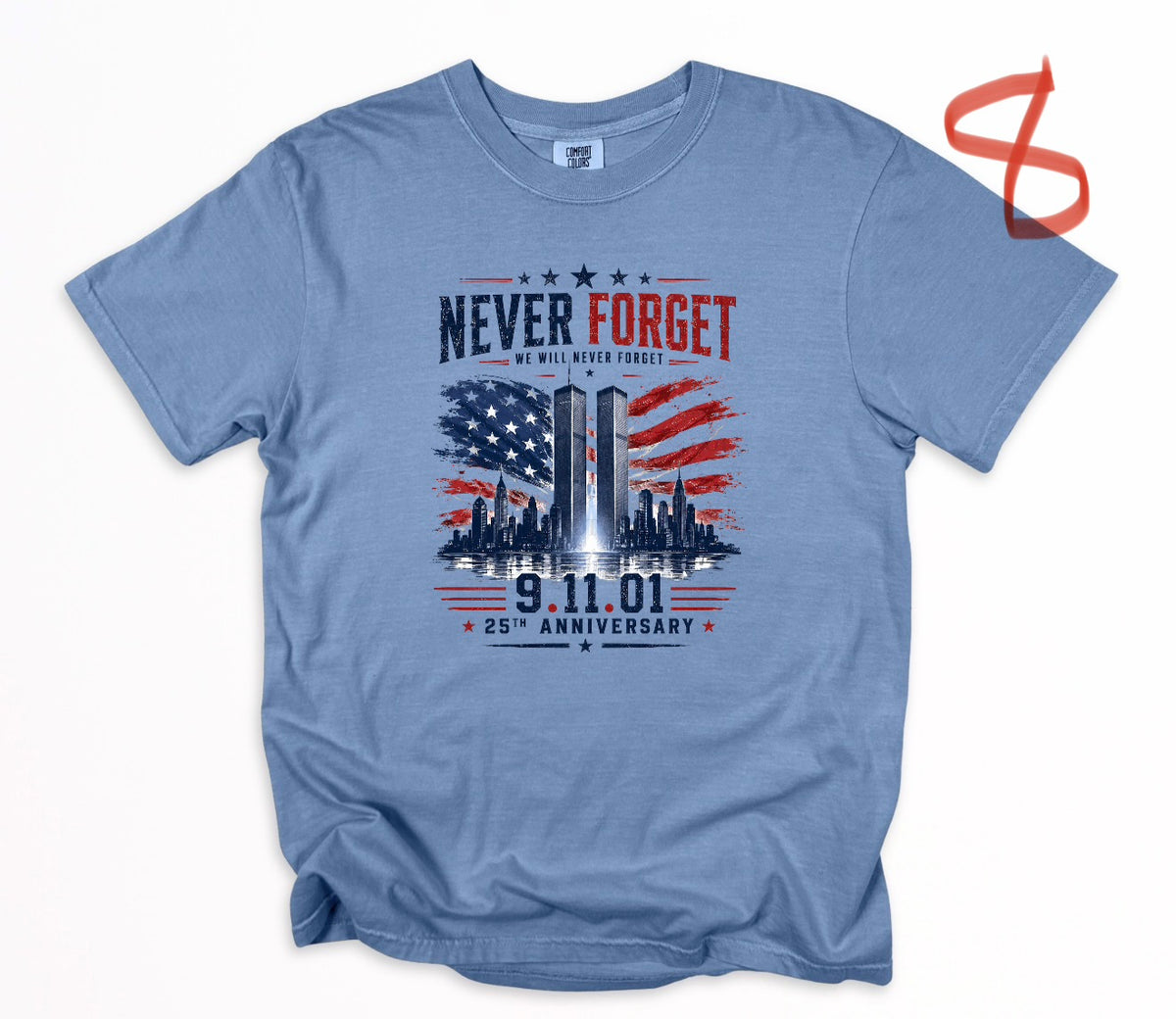 9/11 25th Anniversary (multiple options) -DTF&UV