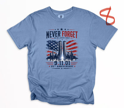 9/11 25th Anniversary (multiple options) -DTF&UV