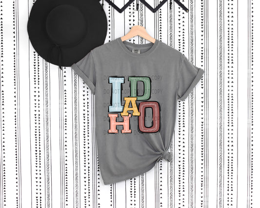 Boho States Idaho - DTF