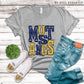 Mustangs Navy and Gold - DTF